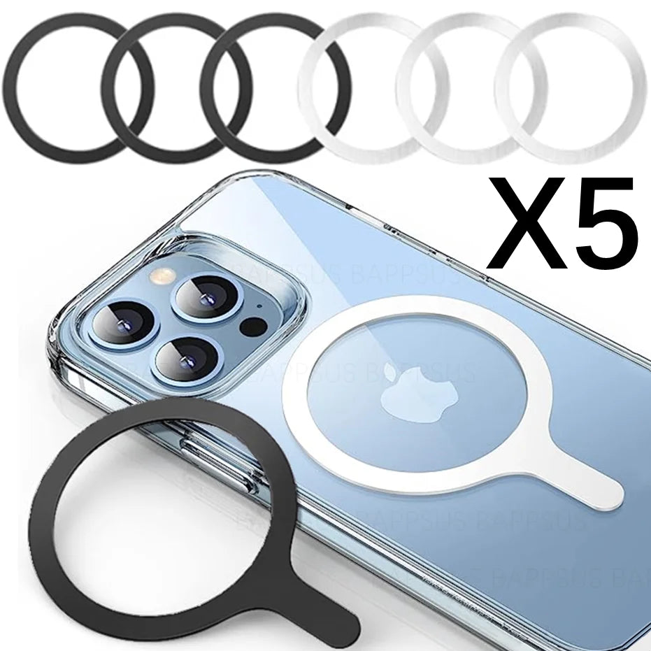 Stainless Steel Magnetic Metal Plate Ring for phone