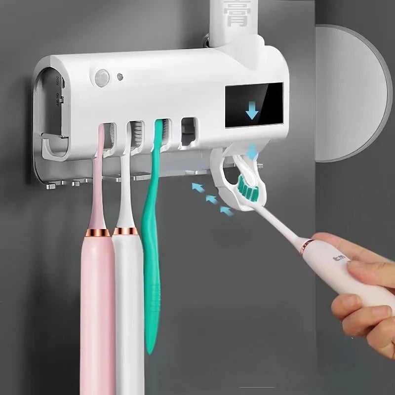 Automatic Toothbrush Toothpaste Dispenser