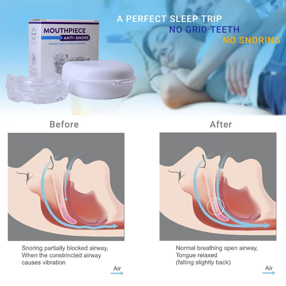 Mouth Guard Anti-Snoring Teeth Bruxism