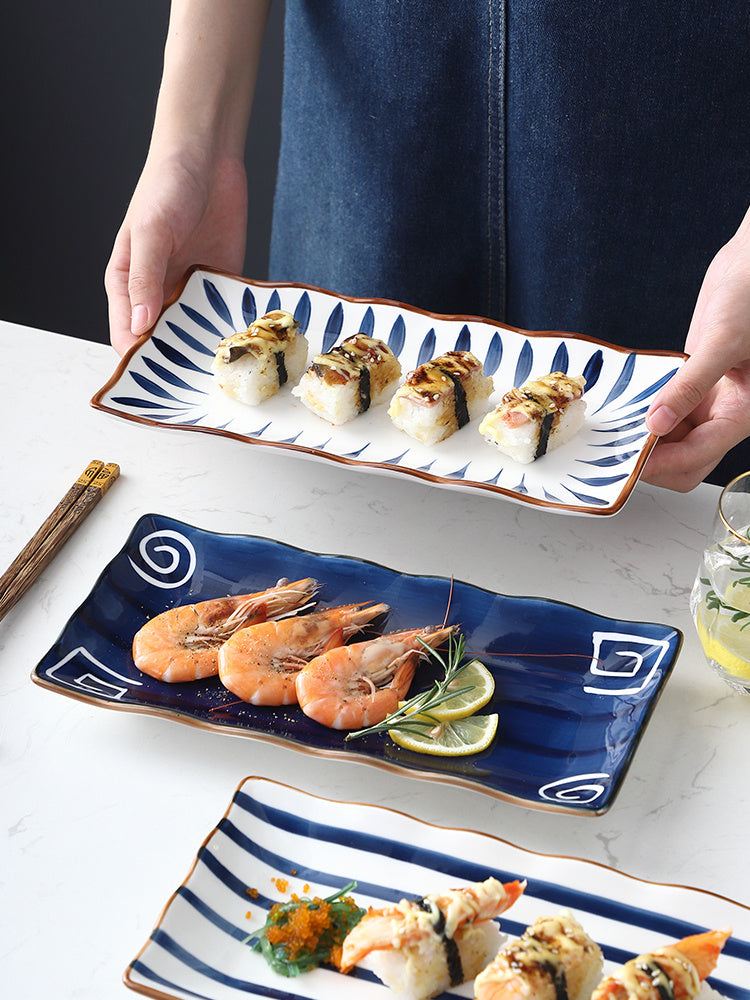 Original Japanese-style Dinner Plate, Household Ceramic Plate