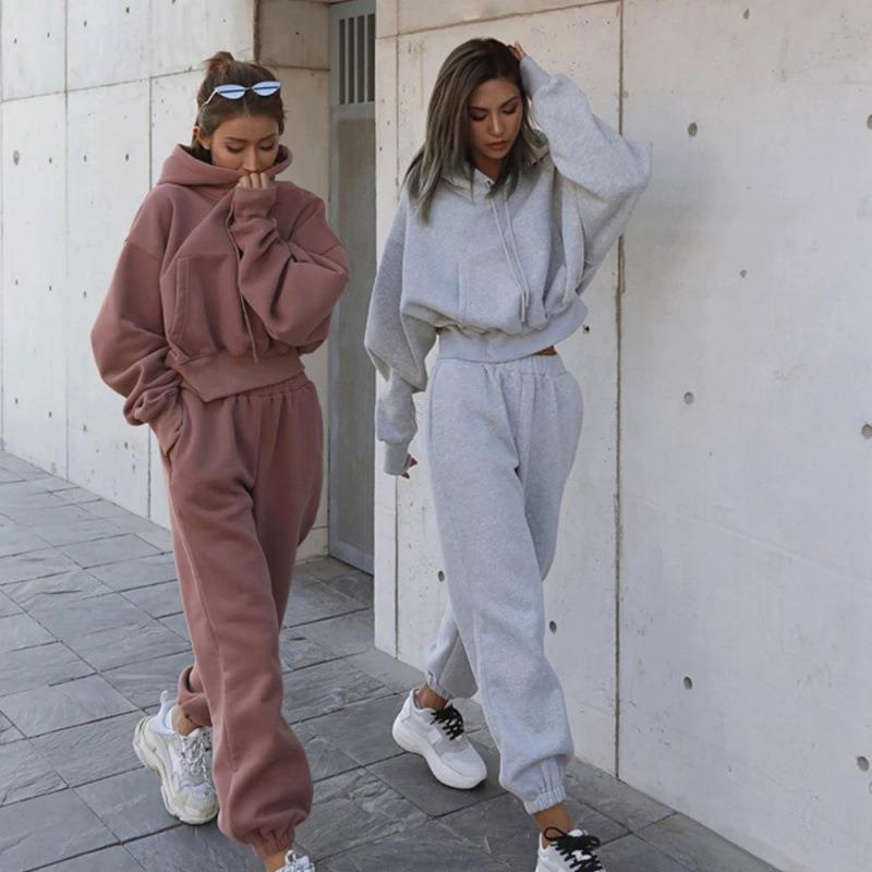 Casual Hoodie Coat Sports Suit