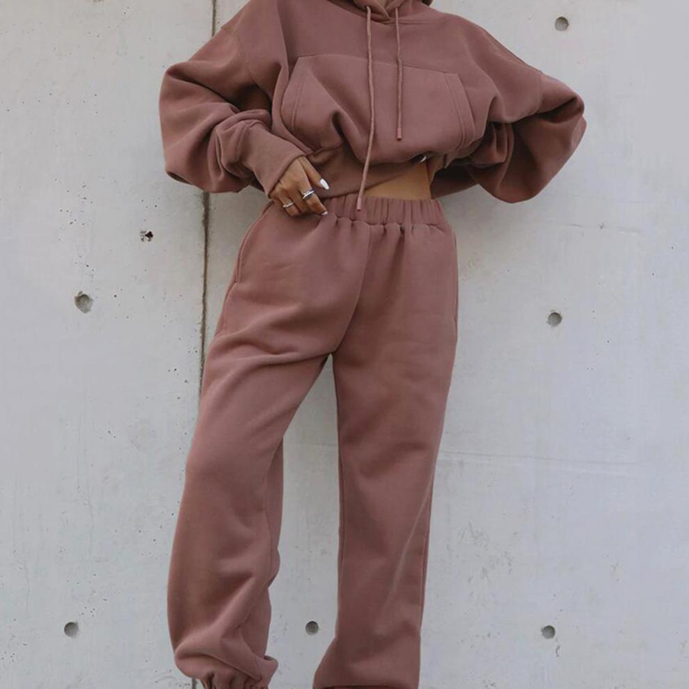 Casual Hoodie Coat Sports Suit