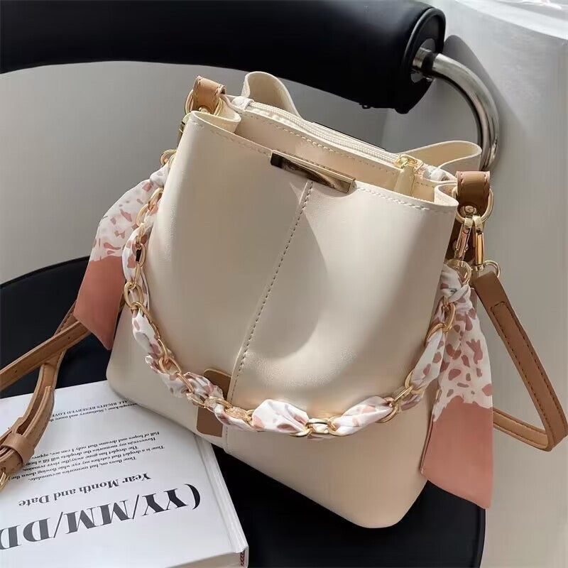 Crossbody Fashion Casual Underarm One Shoulder Versatile Bucket Bag